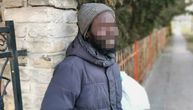 Who is the man who has been standing in front of a store in Subotica for 46 days?