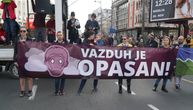 Okupljanje u Beogradu: Na Terazijama protest protiv zagađenja vazduha