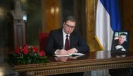 Predsednik Srbije stigao na komemoraciju Milutinu Mrkonjiću