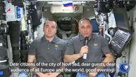 Milos Vucevic shares video from space: Russian cosmonauts mention Novi Sad during live broadcast