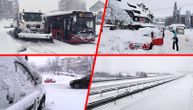 Sneg pravi probleme širom Srbije: Hiljade potrošača bez struje, saobraćaj otežan