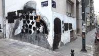 Mural dedicated to Ratko Mladic painted over for umpteenth time: Someone drew black cubes across it