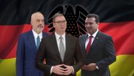 Vučić, Rama i Zaev traže podršku Berlina za "Otvoreni Balkan"