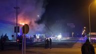 50 vatrogasaca celu noć gasilo požar u Novom Sadu: Goreo hipermarket, evo kako je do toga došlo