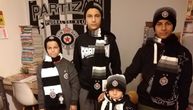 Lepe slike: Partizan posle pisanja Telegrafa ugostio samohranog oca i 4 sina u utakmici za pamćenje!