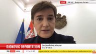 Ana Brnabić za CNN o Đokoviću: "Nije antivakser, srećna sam što u Srbiji postoji i drugačije mišljenje"