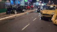 Sudar dva vozila na Paliluli: Povređen vozač BMW-a, u drugim kolima bila devojka (18) zaražena koronom