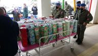 Pripadnici Žandarmerije u Nišu podelili paketiće deci koja su na odeljenju hematoonkologije