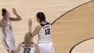 Sestra košarkaša Zvezde "raspametila" Amerikance: Pogodila prvu trojku u karijeri i donela pobedu svom timu