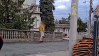 Nerealna scena u Beogradu: Mladić u šortsu šeta ulicama na minus 3