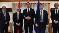 Vučić sa ambasadorima Norveške iz Beograda, Zagreba, Sarajeva i Prištine