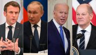 Šolc, Makron i Bajden: Ovaj korak Rusije neće ostati bez odgovora