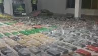 Trenutak zaplene kokaina u Kolumbiji: Drogu vrednu 80 miliona prevozili sa đubrivom, umešan i Balkanski kartel