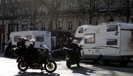 Pariska policija zaustavila 50 vozila iz "konvoja slobode", na ulicama grada više od 7.000 policajaca