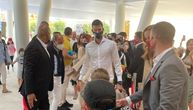 Watch Novak Djokovic surprise and delight Serbians in Dubai
