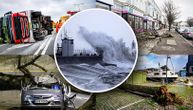Evropa ostala bez 9 života: U Engleskoj zabeležen najjači udar vetra ikad, leteli krovovi, padalo drveće