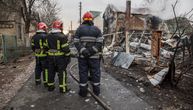 Svuda ruševine, gori zgrada: Prvi snimci nakon rušenja helikoptera u blizini vrtića u regionu Kijeva