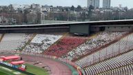 This is Red Star stadium's south stand after Belgrade football derby: Here's the damage done by Partizan fans