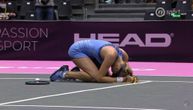 Emotivne scene: Mlada ukrajinska teniserka pobedila nakon preokreta, srušila se na teren i zaplakala