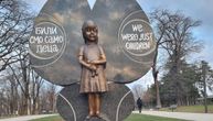 Memorial in Belgrade dedicated to bombing victim, 3-year-old Milica Rakic, repaired