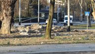 Broken trees, crater on the ground: See what the crash site in Zagreb looks like this morning