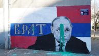 Ponovo uništen mural posvećen Putinu u Njegoševoj ulici: Ovako sada izgleda