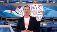 Rusija raspisala poternicu za novinarkom koja je protiv rata u Ukrajini protestovala na televiziji