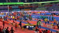 Spectacle in Arena before start of World Championships: Best athletes in the world have training sessions
