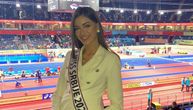 Miss Srbije na tribinama u Beogradskoj areni: Zna koliko su podrška i navijanje važni