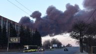 Prve fotografije iz bombardovanog Lavova: Dim se nadvio iznad aerodroma