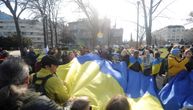 Skup podrške Ukrajincima u centru Beograda: "Samo da rata ne bude"