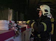 Snimak leskovačkog bulevara u dimu posle eksplozije i požara: "Kao da je pala bomba ili udario grom"