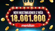 Niška bajka se nastavlja: Meridian isplatio multimilionerski dobitak – 18.001.800