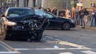 Jeziv udes u centru Beograda, prasak bio jači od ulične buke: 3 auta se sudarila, jedan prošao na crveno?
