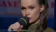 Prelepa Ukrajinka otpevala čuvenu pesmu jugoslovenskih partizana i uputila svima poruku
