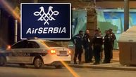Snimci iz Bulevara: Policija bila ispred poslovnice Air Serbia, proveravali dojavu o bombi