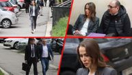 Ovako izgleda Dijana Hrkalović: U sivom odelu, sa nanogicom stigla u Specijalu u pratnji advokata
