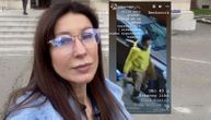 On je Snežani Dakić kamenom razbio glavu: Voditeljka objavila kadar sa sigurnosnih kamera