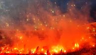 Novo u arsenalu Delija: Neviđen vatromet pretvorio "sever" u vulkan, piroklastični udar parao nebo!