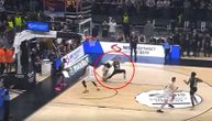 Pogledajte neshvatljiv potez košarkaša Partizana kojim je poklonio Bursi pobedu