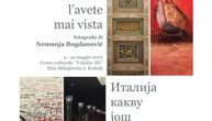 Izložba fotografija „Italija kakvu još niste upoznali“ od 4. do 24. maja