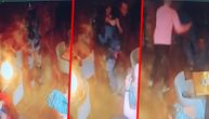 Uznemirujući snimak ubistva na Novom Beogradu: Maskirani ubica prišao stolu i sasuo rafal u Luku