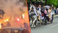 U Beogradu muzika i baklje, u Pančevu - kočije: Svadbe na ulicama "ukrale" slavu Prvom maju