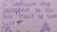 Osmogodišnjak koji se krije od borbi na ulicama Mariupolja napisao potresne reči u svoj dnevnik