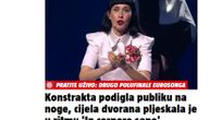 Konstrakta oduševila i Hrvate! Evo šta hrvatski mediji pišu o srpskoj predstavnici