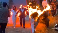 Mlada i mladoženja se zapalili na dan venčanja: Želeli da zabave goste