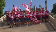 Zvezdini omladinci šampionskom šetnjom pozvali navijače na utakmicu sa Voždovcem