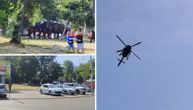 Helikopteri, konjica, policijski psi: Autokomanda pod totalnom blokadom pred derbi!