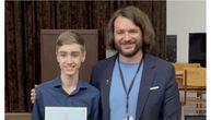 Mladi genijalac oborio rekord: Andrej je trostruki šampion države iz matematike, fizike i hemije