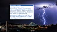 Najnovije RHMZ upozorenje: Prete pljuskovi, grad i jak vetar, dva dela Srbije na udaru nevremena